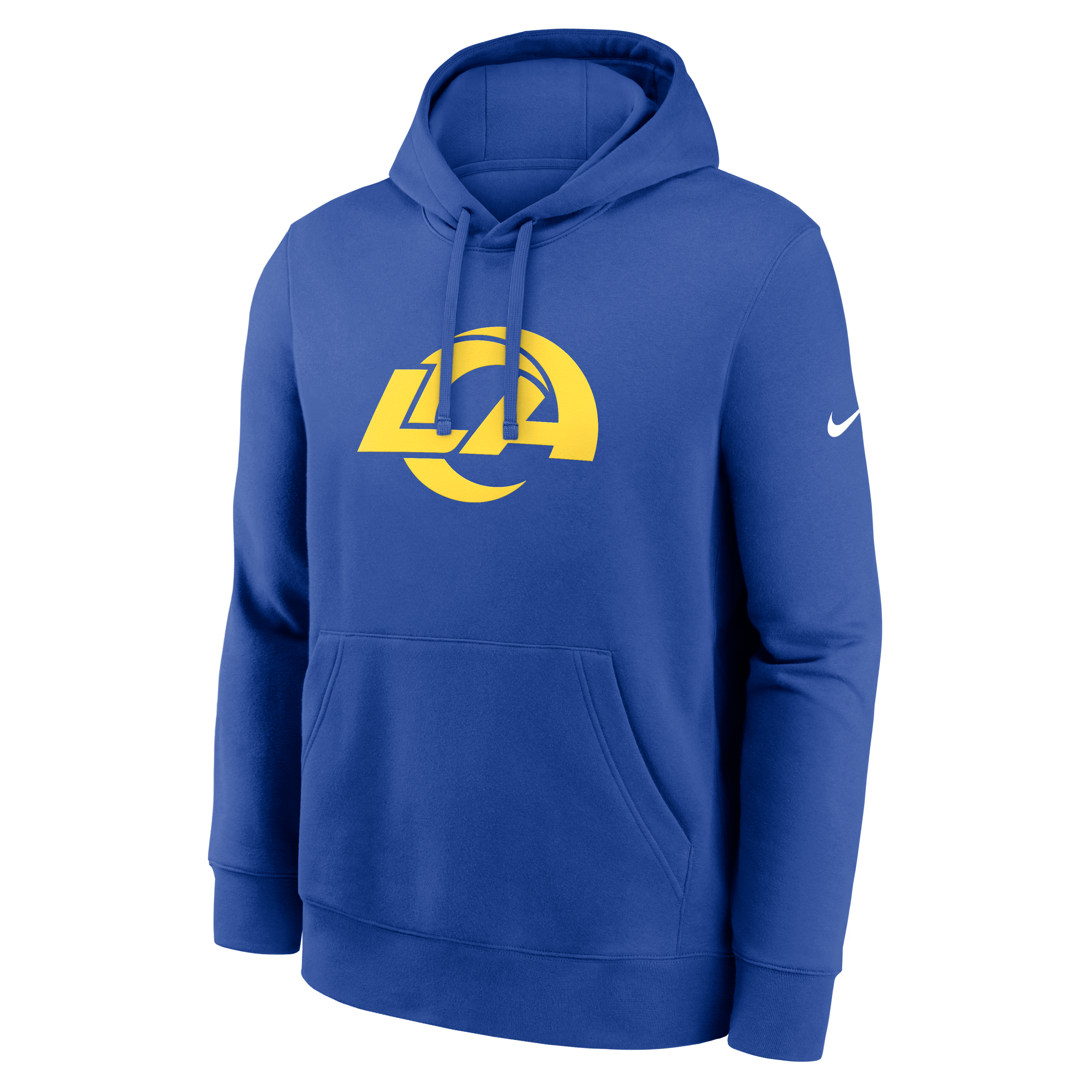 Men's Nike Royal Los Angeles Rams Primetime Club Logo Hoodie